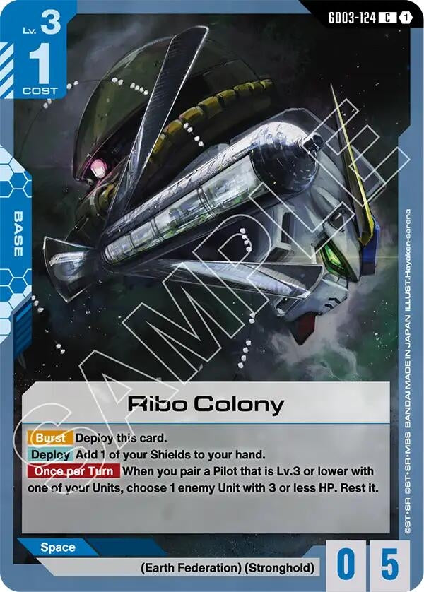 Image for Ribo Colony (GD03-124) (GD03) - Gundam Card Game