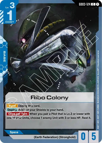 Image for Ribo Colony (GD03-124) (GD03) - Gundam Card Game