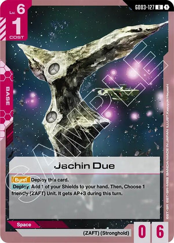 Image for Jachin Due (GD03-127) (GD03) - Gundam Card Game