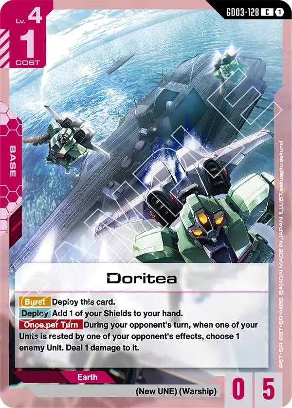 Image for Doritea (GD03-128) (GD03) - Gundam Card Game