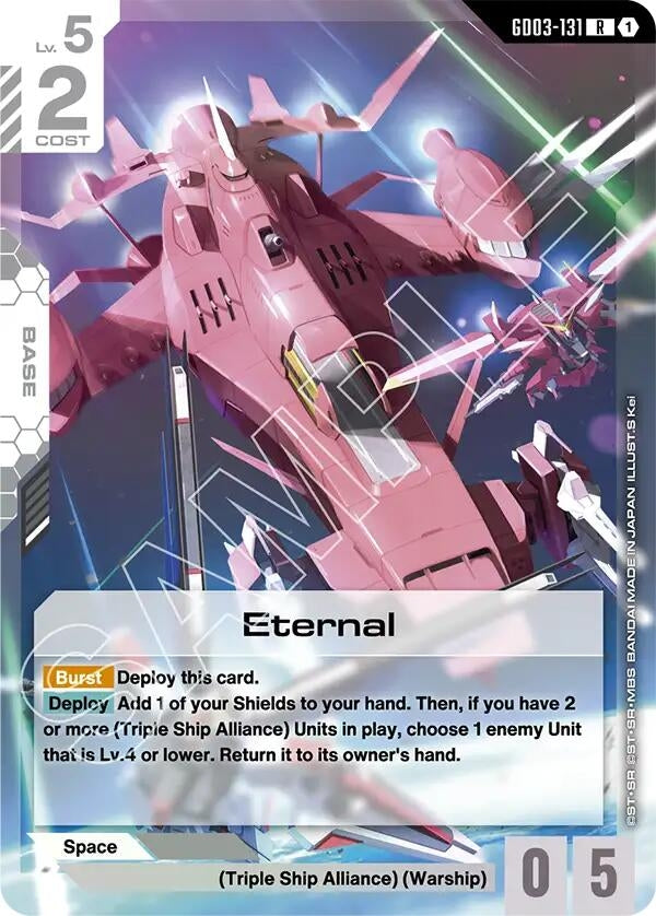 Image for Eternal (GD03-131) (GD03) - Gundam Card Game