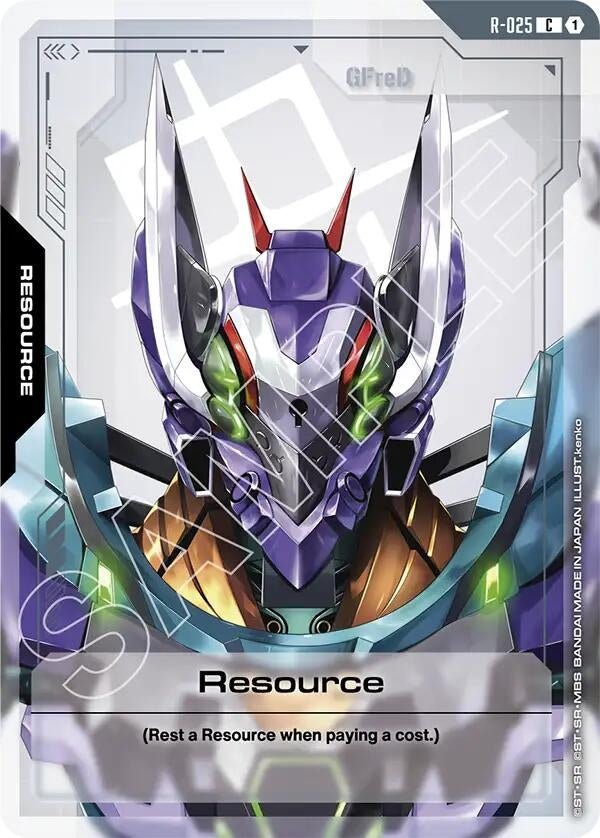 Image for Resource (R-025) (R-025) (GD03) - Gundam Card Game