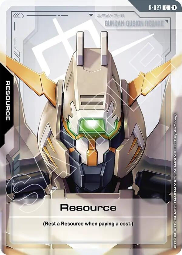 Image for Resource (R-027) (R-027) (GD03) - Gundam Card Game