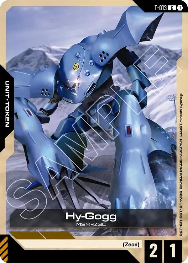 Image for Hy-Gogg (T-013) (T-013) (GD03) - Gundam Card Game