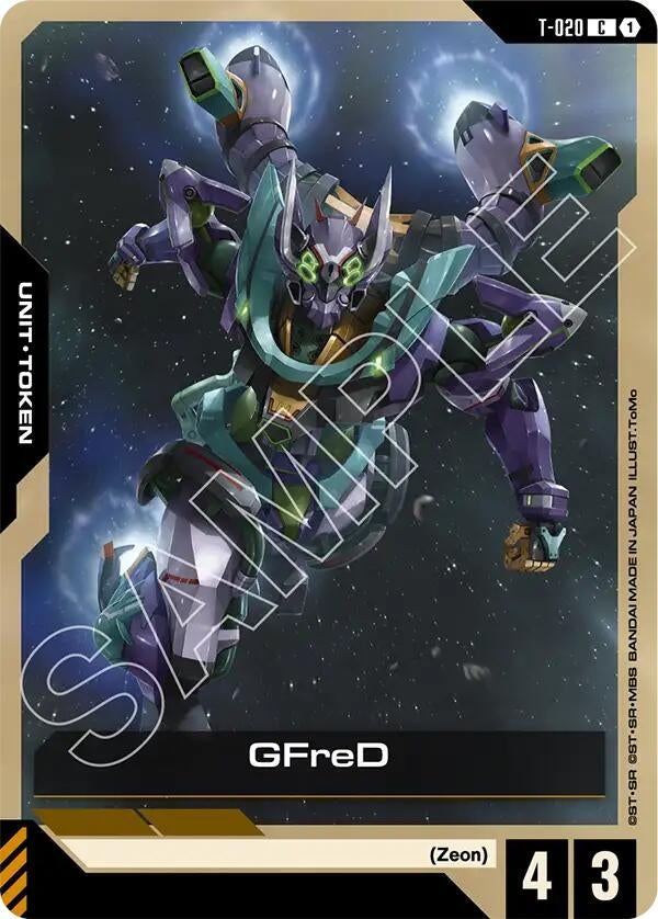 Image for GFreD (T-020) (T-020) (GD03) - Gundam Card Game