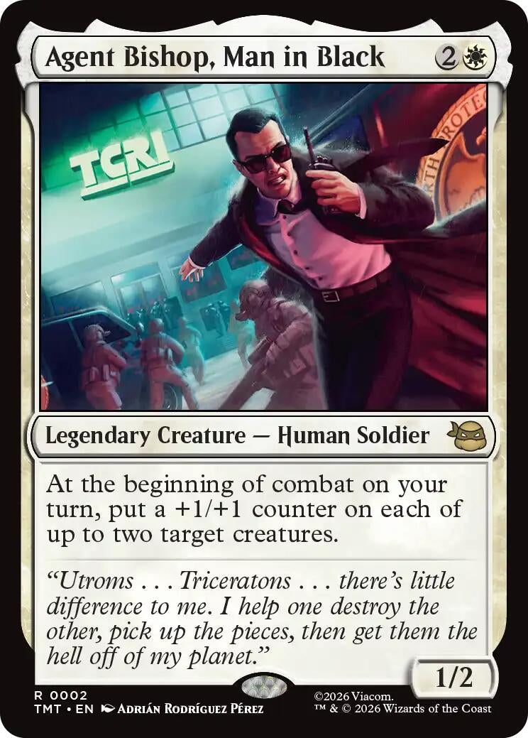 Image for Agent Bishop, Man in Black (2) - Magic: The Gathering