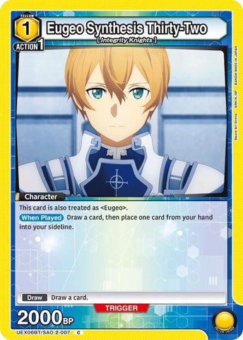 Image for Eugeo Synthesis Thirty-Two (UEX06BT/SAO-2-007) (UEX06BT) - Union Arena
