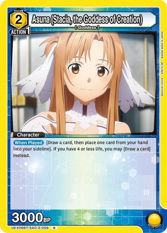 Image for Asuna (Stacia, the Goddess of Creation) (UEX06BT/SAO-2-009) (UEX06BT) - Union Arena