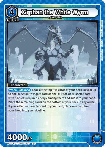 Image for X'rphan the White Wyrm (UEX06BT/SAO-2-018) (UEX06BT) - Union Arena
