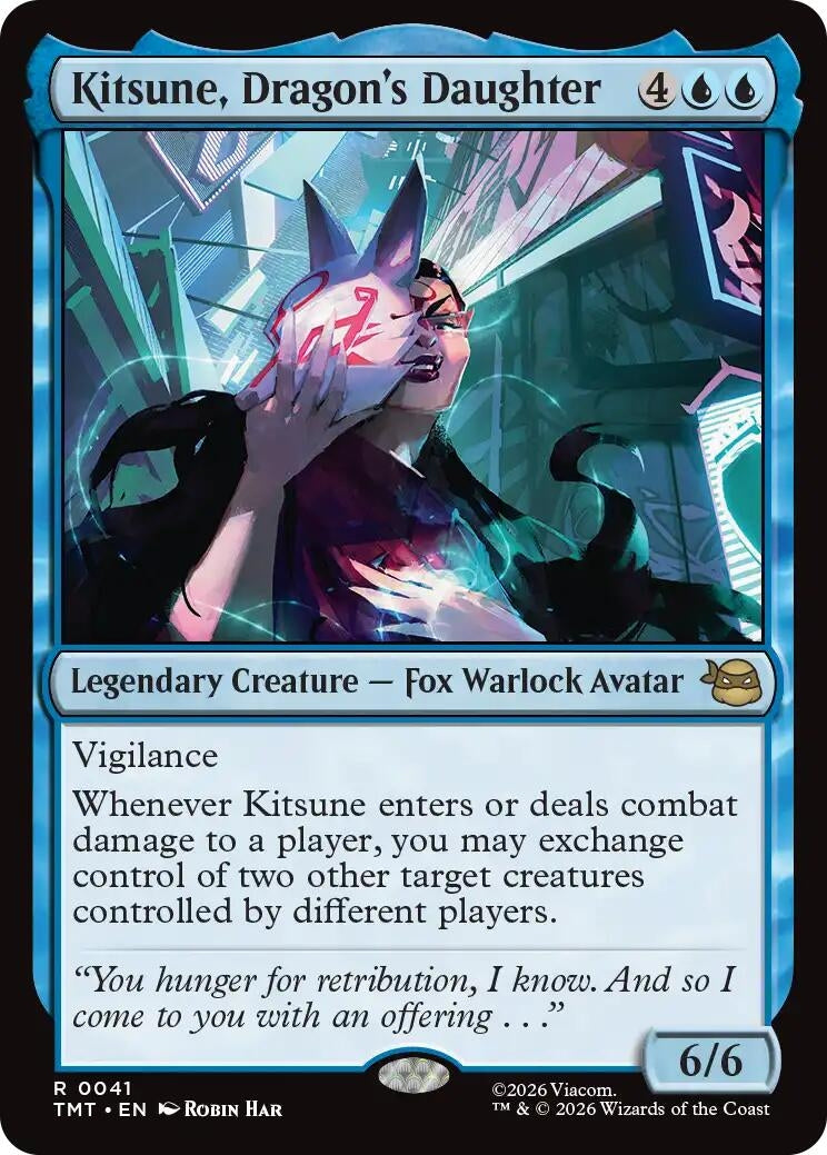Image for Kitsune, Dragon's Daughter (41) - Magic: The Gathering