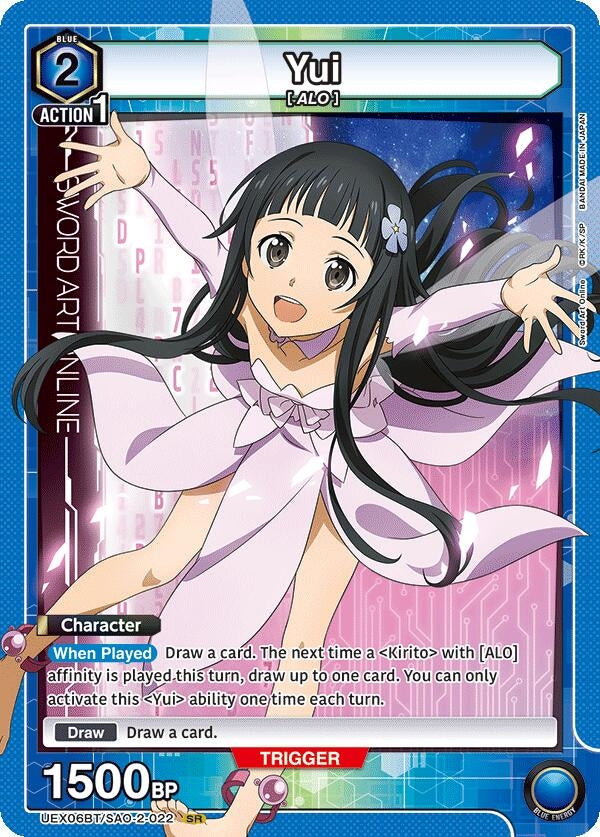 Image for Yui (022) (UEX06BT/SAO-2-022) (UEX06BT) - Union Arena
