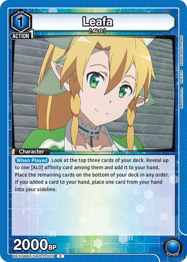 Image for Leafa (023) (UEX06BT/SAO-2-023) (UEX06BT) - Union Arena