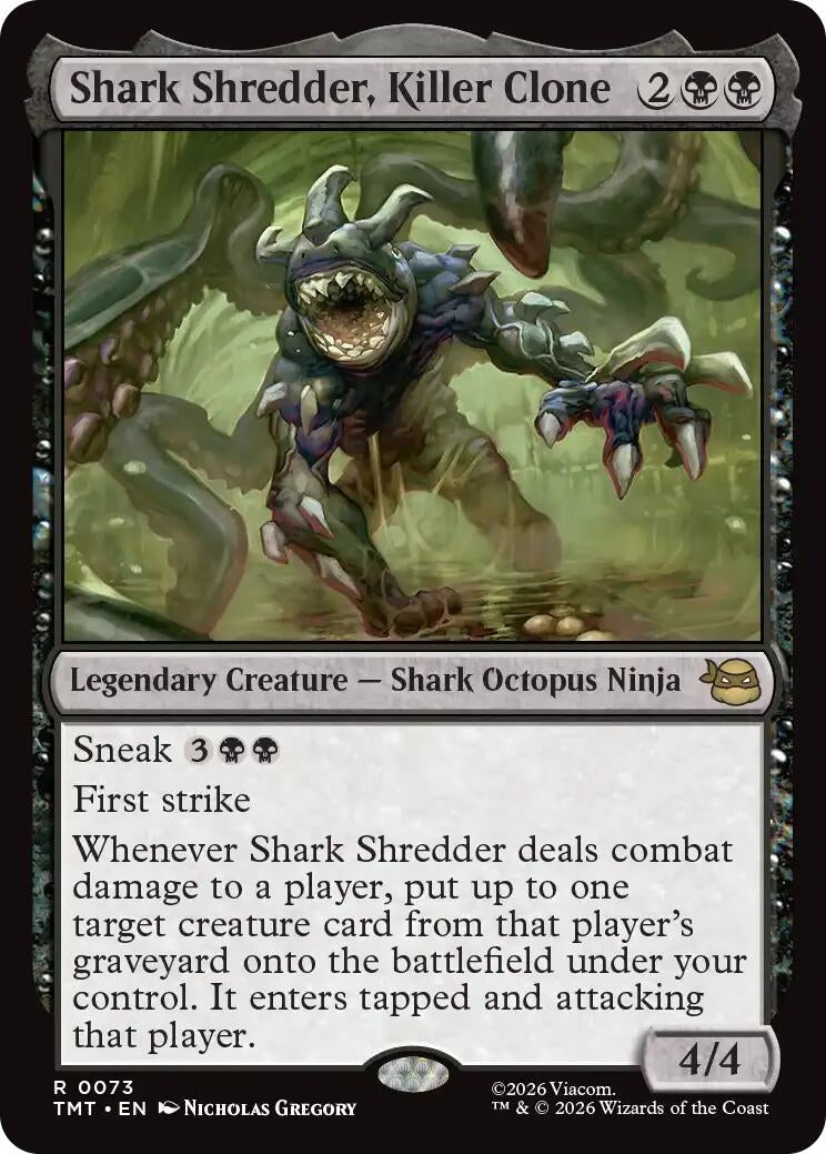 Image for Shark Shredder, Killer Clone (73) - Magic: The Gathering