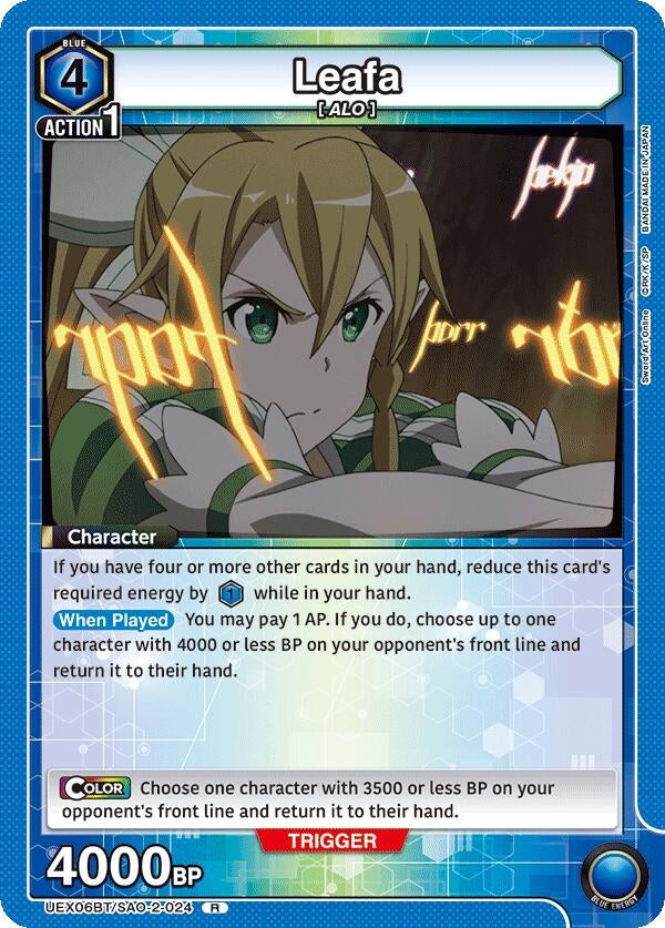 Image for Leafa (024) (UEX06BT/SAO-2-024) (UEX06BT) - Union Arena