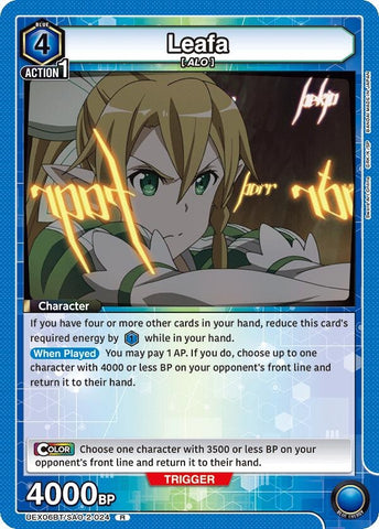 Image for Leafa (024) (UEX06BT/SAO-2-024) (UEX06BT) - Union Arena