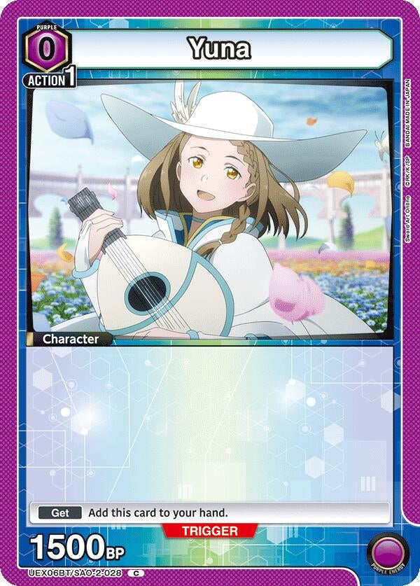 Image for Yuna (028) (UEX06BT/SAO-2-028) (UEX06BT) - Union Arena