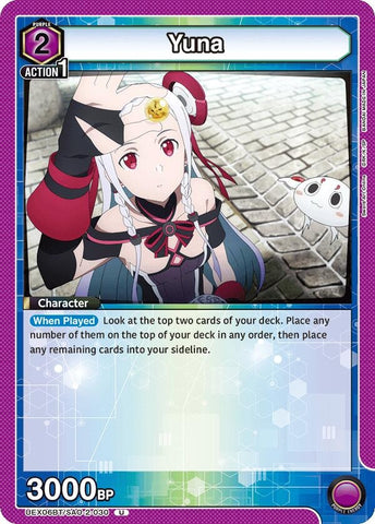 Image for Yuna (030) (UEX06BT/SAO-2-030) (UEX06BT) - Union Arena