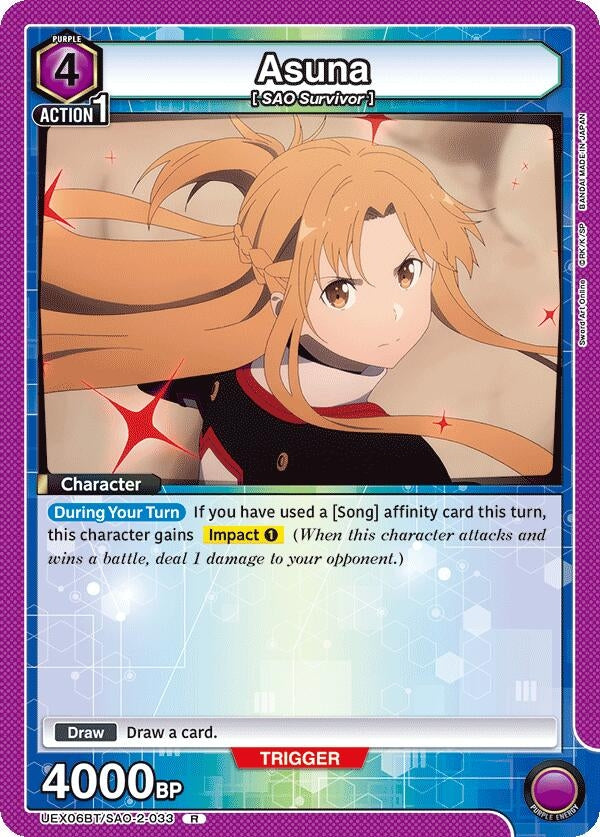 Image for Asuna (033) (UEX06BT/SAO-2-033) (UEX06BT) - Union Arena