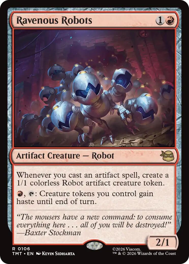 Image for Ravenous Robots (106) - Magic: The Gathering