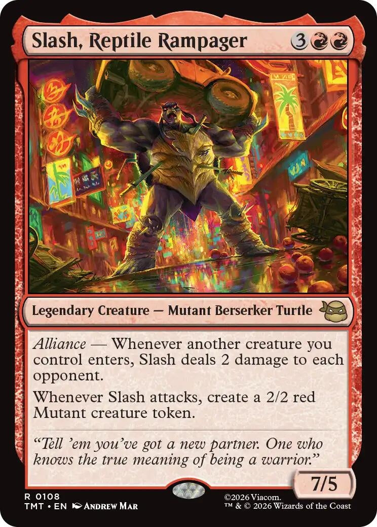 Image for Slash, Reptile Rampager (108) - Magic: The Gathering