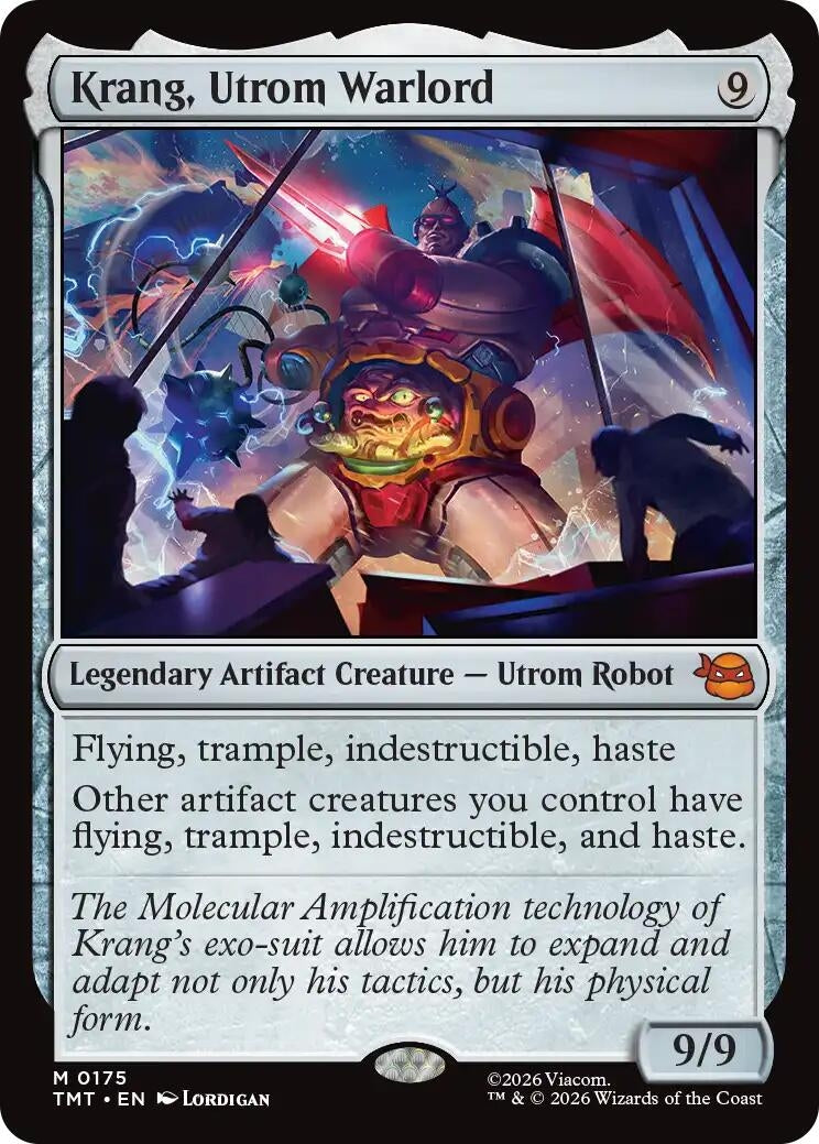 Image for Krang, Utrom Warlord (175) - Magic: The Gathering