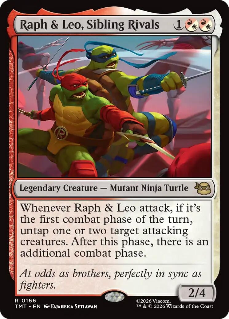 Image for Raph & Leo, Sibling Rivals (166) - Magic: The Gathering