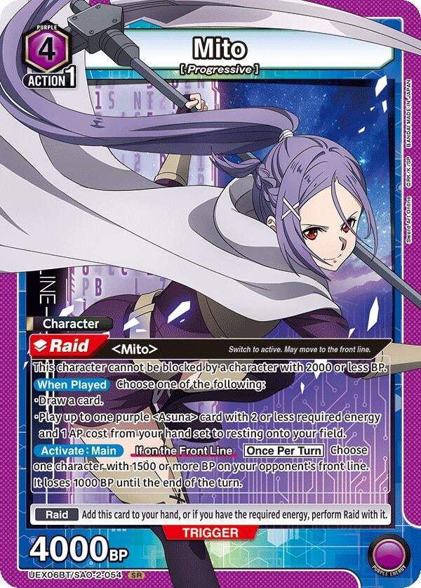 Image for Mito (054) (UEX06BT/SAO-2-054) (UEX06BT) - Union Arena