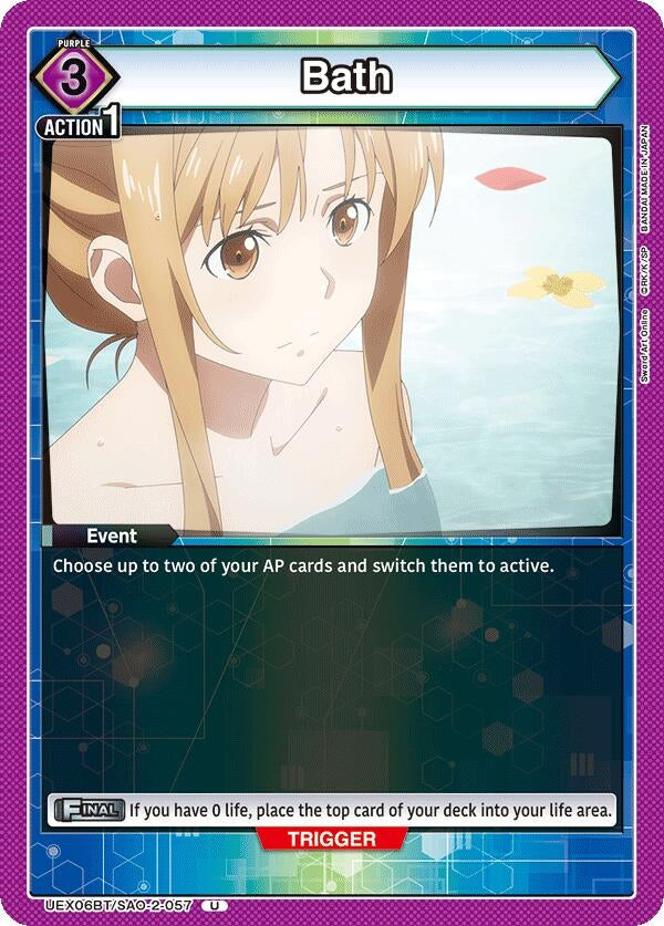 Image for Bath (UEX06BT/SAO-2-057) (UEX06BT) - Union Arena