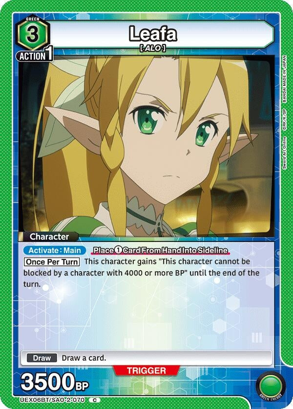 Image for Leafa (070) (UEX06BT/SAO-2-070) (UEX06BT) - Union Arena