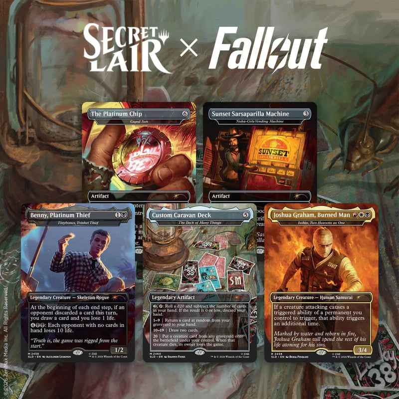 Secret Lair: Drop Series - Secret Lair x Fallout (Welcome to New Vegas - Edición no foil)