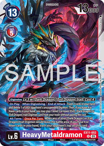 HeavyMetaldramon [EX11-052] [Aube du Libérateur]