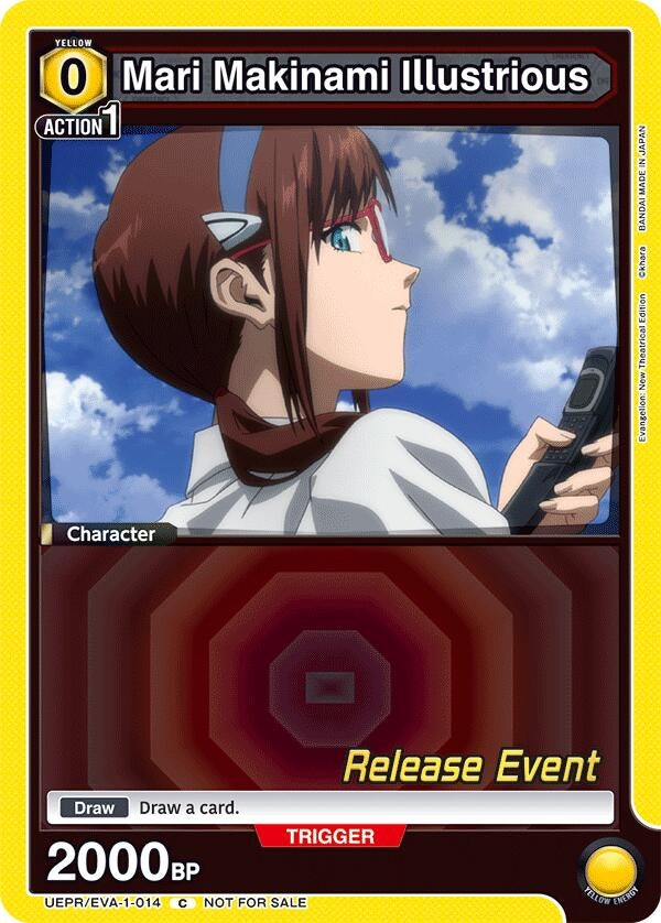 Image for Mari Makinami Illustrious (014) (UEPR/EVA-1-014) (UE15BT_RE) - Union Arena