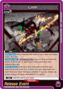 Image for Lilith (UEPR/EVA-1-058) (UE15BT_RE) - Union Arena