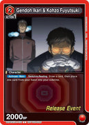 Image for Gendoh Ikari & Kohzo Fuyutsuki (UEPR/EVA-1-072) (UE15BT_RE) - Union Arena