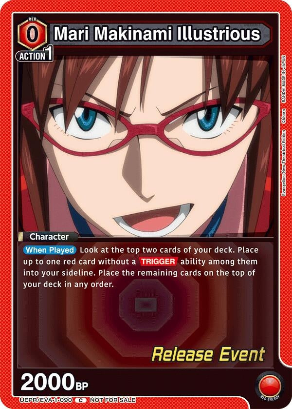 Image for Mari Makinami Illustrious (090) (UEPR/EVA-1-090) (UE15BT_RE) - Union Arena
