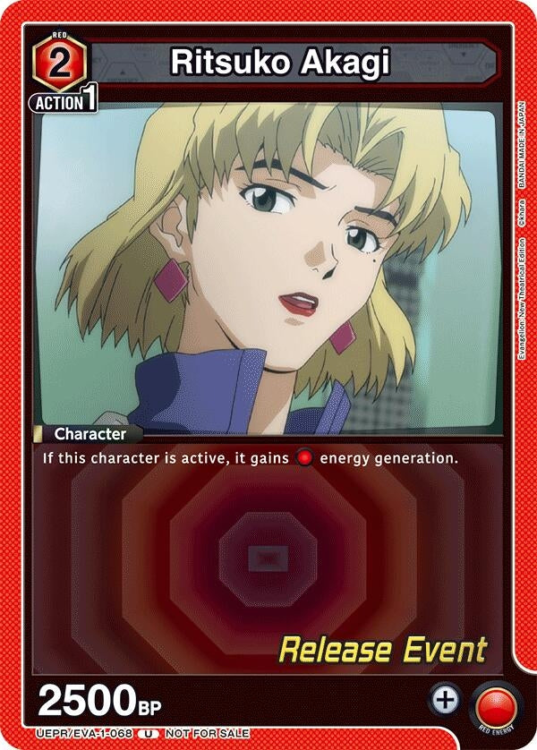 Image for Ritsuko Akagi (068) (UEPR/EVA-1-068) (UE15BT_RE) - Union Arena