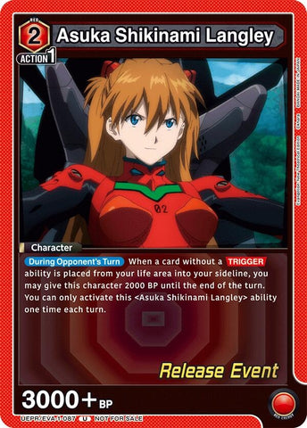 Image for Asuka Shikinami Langley (087) (UEPR/EVA-1-087) (UE15BT_RE) - Union Arena