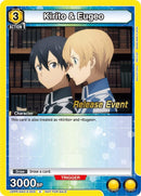 Image for Kirito & Eugeo (UEPR/SAO-2-003) (UEX06BT_RE) - Union Arena