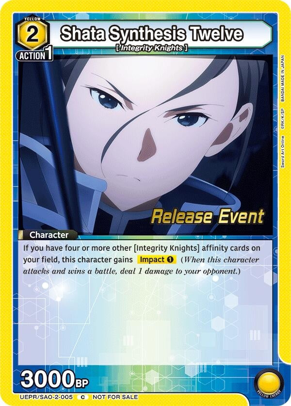 Image for Shata Synthesis Twelve (UEPR/SAO-2-005) (UEX06BT_RE) - Union Arena