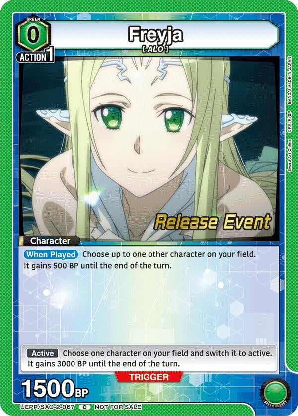 Image for Freyja (UEPR/SAO-2-067) (UEX06BT_RE) - Union Arena