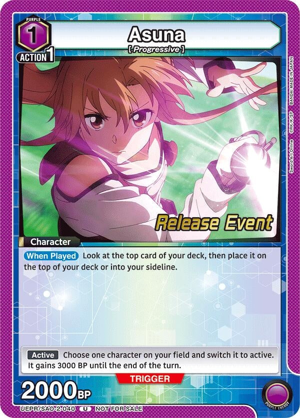 Image for Asuna (040) (UEPR/SAO-2-040) (UEX06BT_RE) - Union Arena