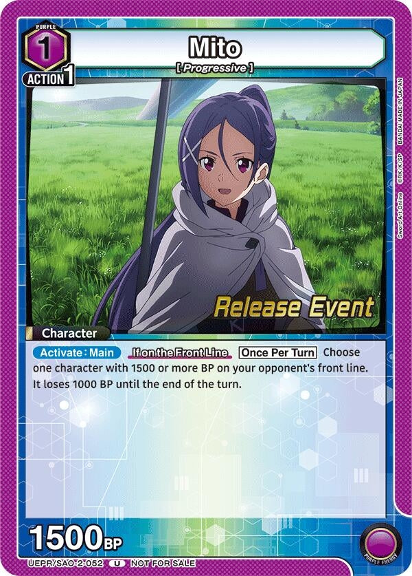 Image for Mito (052) (UEPR/SAO-2-052) (UEX06BT_RE) - Union Arena