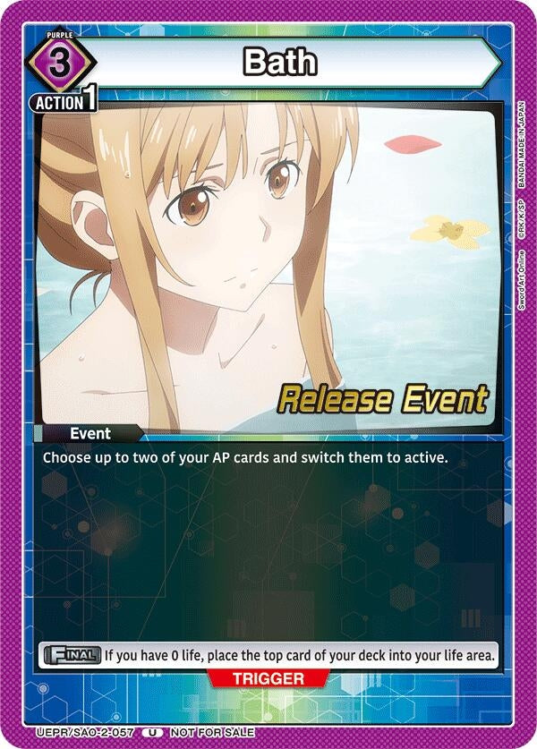 Image for Bath (UEPR/SAO-2-057) (UEX06BT_RE) - Union Arena