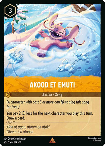 Akood y Emuti (29/204) [Conjuradora invernal]