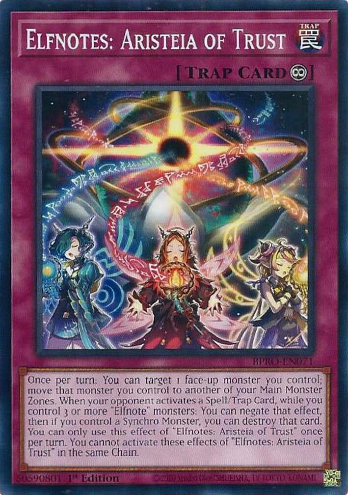Elfnotes: Aristeia of Trust [BPRO-EN071] Common