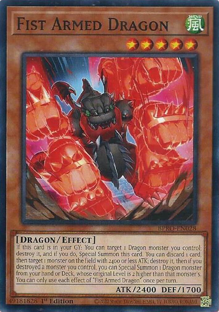 Dragon Armé Poing [BPRO-FR028] Commune