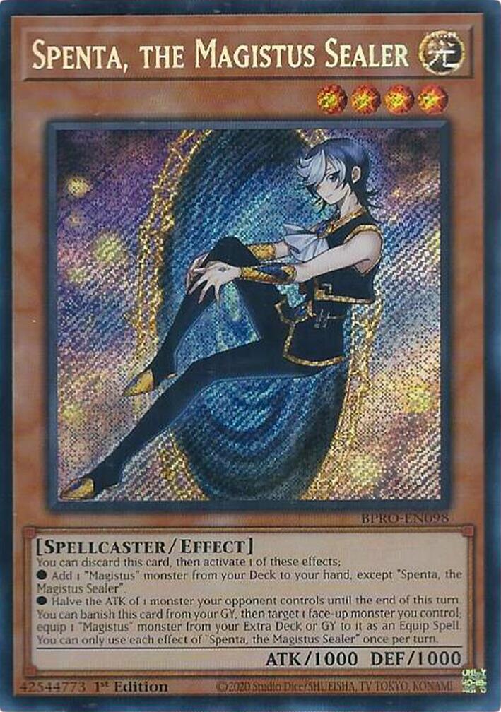 Spenta, le Sceau Magistus [BPRO-FR098] Secret Rare