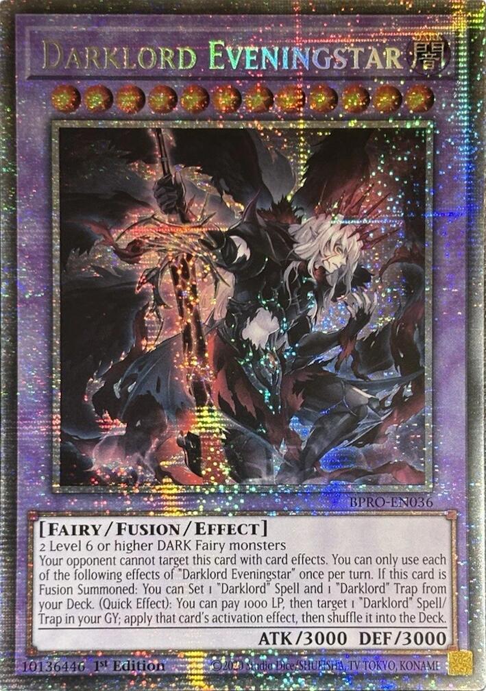 Señor Oscuro Estrella Vespertina (Starlight Rara) [BPRO-EN036] Starlight Rara