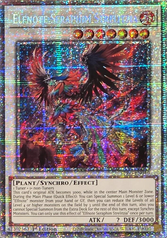 Elfnote Serafín Strelitzia (Rara Starlight) [BPRO-EN040] Rara Starlight
