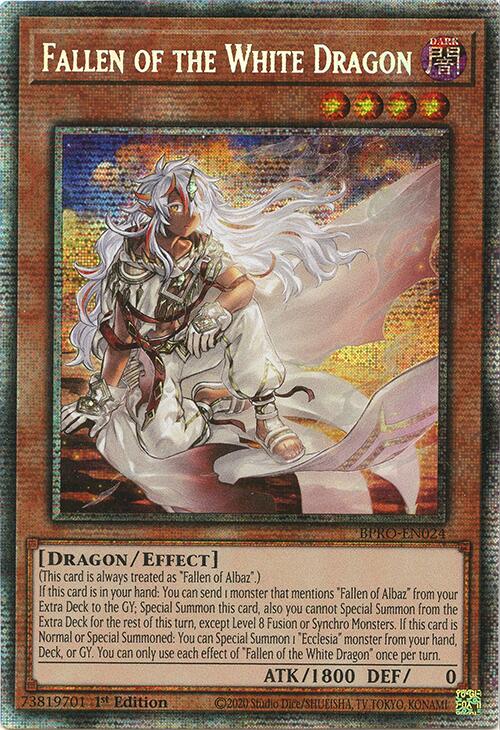 Caído del Dragón Blanco (Starlight Rara) [BPRO-EN024] Starlight Rara